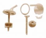 JIKA FIXING-SET SEAT-WC TREND PLASTIC