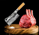 Style de Vie Japanese steel cleaver Olive