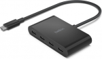 BELKIN AVC018BTBK USB-C to 4xUSB-C Hub, Black