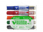 Pilot V-Board Master marker 5 tk(tk) Kuulkrk Must, Sinine, Roheline, Oran, Punane