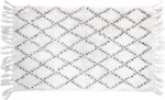 Douceur d`Interieur BOHEMIANA RUG - Latika WHITE 50x80