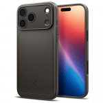 Spigen Etui Thin Fit MAG MagSafe kest iPhone'ile 17 Pro Max, gunmetal
