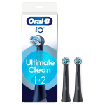 Oral-B iO Ultimate Clean Black - vahetusharjad, mustad, 2 tk (456876)