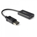 StarTech.com DisplayPort HDMI adapter - 4K 60Hz HDR10 aktiivne DisplayPort 1.4 HDMI 2.0b video konverter - 4K DP HDMI adapter dongle monitori/ekraani/televisiooni - Latching DP hendaja