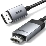UGREEN DP119 DisplayPort - HDMI kaabel 2m 4K / halli