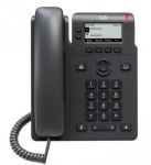 CISCO 6821 IP-telefon, must, 2 liini