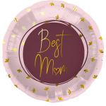 Folat Foil Balloon AND quot;Best Mum AND quot; 45cm
