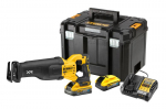 Dewalt 18v xr reciprocating saw 2x5ah ps