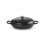 LE CREUSET Valurauast madal pott 30cm | 3,5L matt must