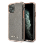 GUESS GUHCN65PCGLPI iPhone 11 Pro Max rowy/roosa kva mbris Glitter