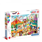 Clementoni Supercolor, Luna Park, Puzzle, Unisex, 5+ aastat, 60 tk