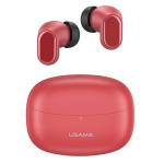 USAMS Bluetooth 5.1 krvaklapid TWS BH seeria juhtmevabad punased/punased BHUBH03