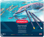 Derwent Intense tindipliiatsite komplekt, 24 pliiatsit (0700929)