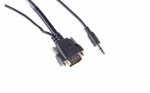 Mercodan PRO VGA koos helikaabliga, Micro VGA ja heli, Minijack