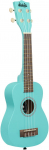 Kala Ukadelic Frost Bite Soprano Ukulele, piparmnt (YKLUK-FROSTBITE)