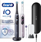 Oral-B iO Series 9 elektrilised hambaharjad, must ja roosa (8700216387149)