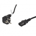 Lanberg | CEE 7/7 to IEC 320 C13 Power Cord | CA-C13C-11CC-0050-BK