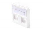 Lanview EURO OUTLET 45x45 - 2-PORT MODULE