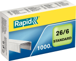 Rapid Standard-niitid 26/6, galvanoeritud, 1000 tk (24861300)