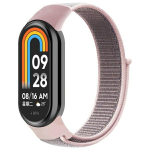Beline Mi Band 9/8 Nailoonrihm roosa/roosa