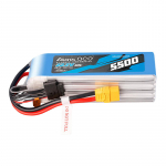 Gens ace Aku G-Tech 5500mAh 22.2V 60C 6S1P LiPO XT90-hendusega