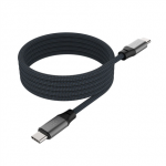 SONY Fikseeritud | Magnetiga punutud kaabel USB-C/USB-C, USB 2.0, hall | FIXDBM-CC2-GR