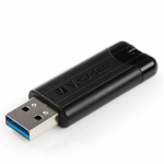 Verbatim Pendrive 16GB USB-A 3.2 PinStripe tarny/must 49316