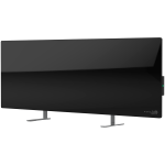 Premium Eco Smart Heater Black , Plug type: Europe (E/F type), 700W, Infrared+convection heating type, Tempered glass ,103641385(Box dimensions (WxHxD), mm )