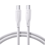 Joyroom Multi-Color Series S-A34 USB-C / USB-C PD 60W 1m kaabel - Valge