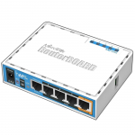MikroTik hAP ac lite with 650MHz CPU, 64MB RAM, 5xLAN, built-in