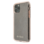 GUESS GUHCN58PCGLPI iPhone 11 Pro roosa/roosa kva mbris Glitter
