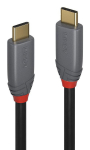 Lindy 7m USB 3.2 Type C kuni C kaabel, 10Gbps, 100W PD, Anthra Line