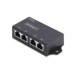 StarTech.com 2-pordne Gigabaidi Midspan PoE+ injektor, 10/100/1000Mbps, PoE+ (802.3af/at), 30W, 1Gbps Ethernet, Seinapudel, Unmanaged Inline Power Over Ethernet