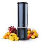 CECOTEC Blender | Power Titanium Shake2Go | Kann portable | 180 W | Astja materjal BPA-vaba | Astja mahutus 0,6 l | Tumblane teras