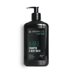Arganicare, Men, Cleansing, Hydrating AND Revitalising, Fresh, Body Wash, Body AND Hair, 400 ml