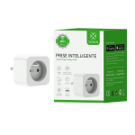 WOOX WIFI SMART PLUG FRENCH (PIN) WITH ENERGY MONITOR