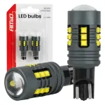 Amio LED-lambid STANDARD T15 2525 18SMD Valge 12/24V -04994