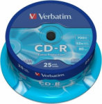 Verbatim CD-R matrits 700MB 1x-52x Extra Kaitse, 25 tkki Spindel