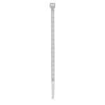 Mercodan Kaabliklips 4,5x160mm, valge, 100 tk kottis