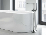 Grohe Plus Single-lever bath mixer 1/2 Floor Mounted Chrome
