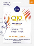 Nivea Q10 Plus C 10-Minute Anti-Wrinkle+Energy Sheet Mask