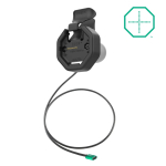 Ergonomic Solutions GDS Uni-Conn toitega Snap-In OCTAGON-dokk USB-C hendusega