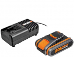 WORX WA3601 aku ja laadija komplekt