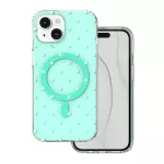 TFO Bubble Dots Mag -kinnitusiga mbris iPhone 15 (6,1") jaoks, roheline