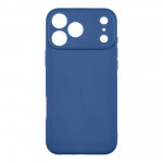 Obal:Me Matte TPU mbris Apple iPhone'i 17 Pro Max jaoks / tumm sini