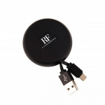 Richmond AND Finch kabel koktatav USB-C/MicroUSB/USB must/black CWTYPE-006