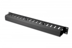 Digitus kaablihaldus 19 tolli must 1U dukt W / 40xG / 70 (RAL 9005)