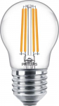 PHILIPS Klassikaline LED-lampe Tropfenlampe 806lm 6,5W 2700K E27