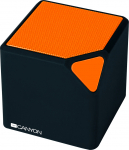 Canyon Ultra Compact Portable Bluetooth V4.2+EDR Speaker Black-Orange