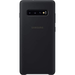 Samsung Galaxy S10+ Silky and Soft-touch Silicone Cover Black